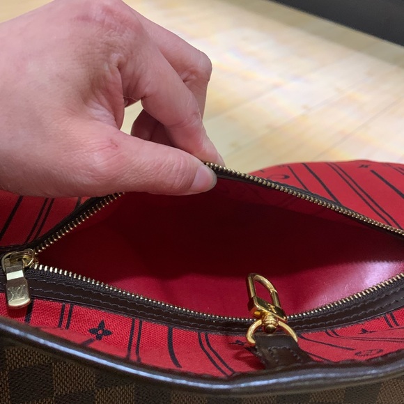 Neverfull MM Damier Ebene Authentic Louis Vuitton - Picture 10 of 15